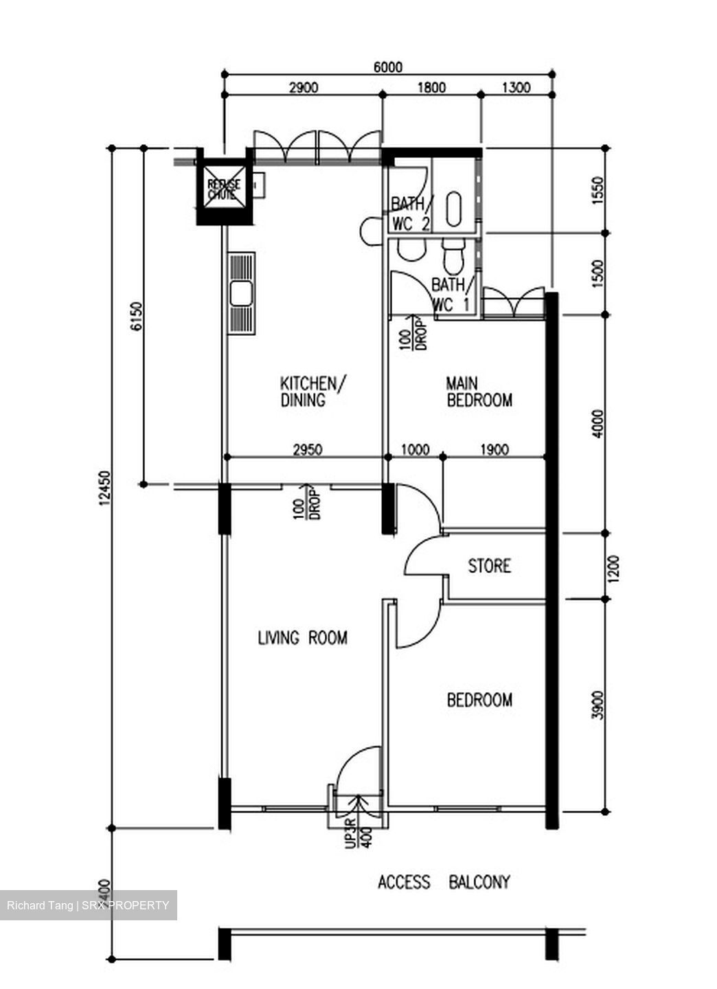 Blk 442 Ang Mo Kio Avenue 10 (Ang Mo Kio), HDB 3 Rooms #483024551